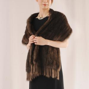 【未使用に近い/大きいサイズ】ロシアンセーブル＆シェアードミンク ファーコート 未使用に近い/大きいサイズ】ロシアンセーブル＆シェアード