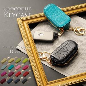 [MAX10%off]クロコダイルスマート キーケース シャイニング加工 / / レディース ［ネコポスで送料無料］ (No.06000935)