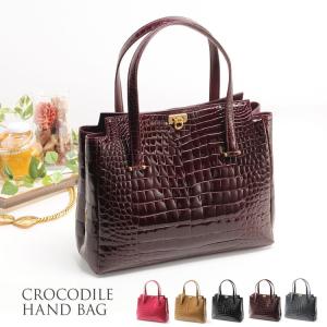 極美品　希少品　ミケランジェロ　2wayハンドバッグ　クロコ型押し　ハラコ 極美品 希少品 ミケランジェロ 2wayハンドバッグ クロコ型押し ハラコ