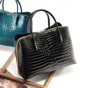 sankyo shokai（三京商会） ヒマラヤ クロコダイル ミニ トートバッグ