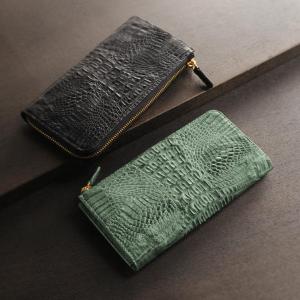 sankyo shokai（三京商会） ヒマラヤ カイマン メンズ 長財布 ラウンド