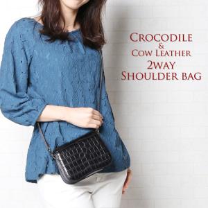 sankyo shokai（三京商会） ワニ革 カイマン 2Way トートバッグ マット