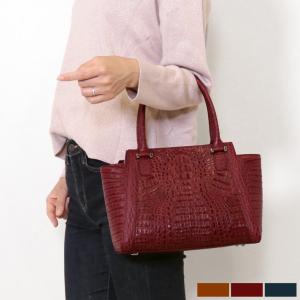 極美品】カイマンワニ　トートバッグ　ハンドバッグ　本物　茶色　ブラウン 楽天市場】カイマン×牛革 トートバッグ レディース 牛革 本革 鰐