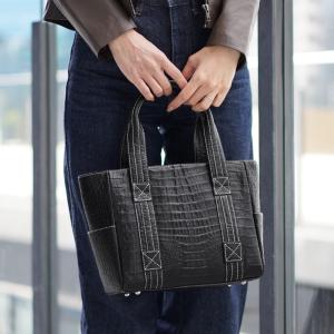 sankyo shokai ダイヤモンドパイソントートバッグ ヘビ 革 財布