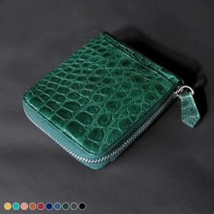 sankyo shokai（三京商会） ヒマラヤ クロコダイル ミニ 財布 ダブル