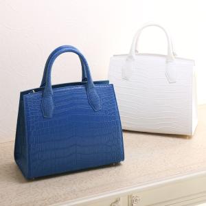伊勢丹【定価75万】マットクロコダイル ポロサス ハンドバッグ センター取り フェア対象】ヒマラヤ スモール クロコダイル 日本製 ハンドバッグ