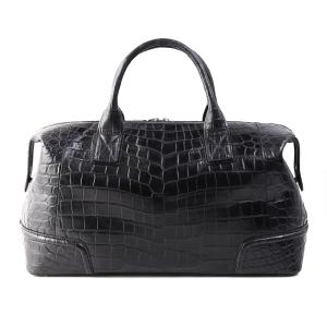 sankyo shokai（三京商会） ［1点限り］ クロコダイル メンズ ボストン