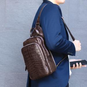 sankyo shokai（三京商会） クロコダイル ショルダーバッグ 2way