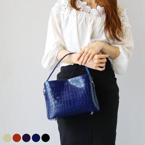 クロコダイル バッグ 2WAY マット センター...の商品画像