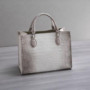 sankyo shokai（三京商会） スモールクロコダイル ポロサス トート