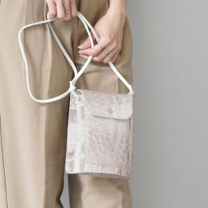 ヒマラヤ クロコダイル スマホが入る ミニショル...の商品画像