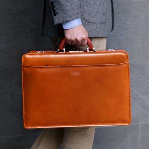 ダレスバッグ 本革 メンズ A4 豊岡製鞄 日本製 口枠 SADDLE BLAZER