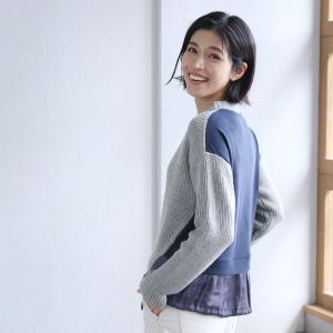 sankyo shokai（三京商会） ミンク ラム革 カシミヤ ニット