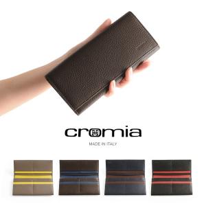 sankyo shokai [cromia] クロミア 牛革 長財布 ラウンド
