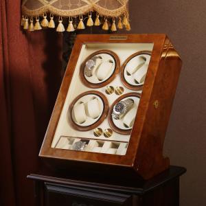 松田桐箱 ワインディングマシーン 時のゆりかご桐無垢収納ケースセット