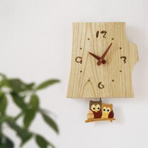 sankyo shokai（三京商会） 壁掛け時計 寄木 振り子時計 日本製