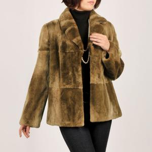 Cizenne シゼンヌ ミンク　毛皮コート コート大きいサイズ13 XL 楽天市場】【40%offクーポン!!】ミンク コート シルバー