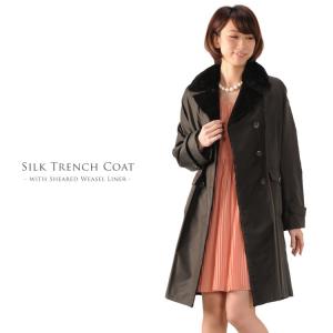 sankyo shokai [5%offクーポン]毛皮 ミンク コート アンゴラ混 ニット