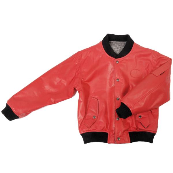 キッズ 牛革 スタジャン サイズ 90 100 110 120 (No.1408r) 母の日