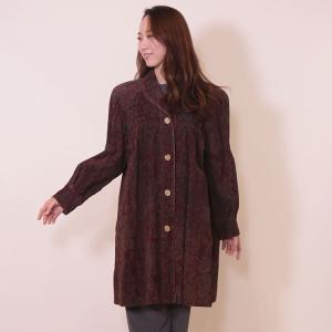 sankyo shokai ラビット ダブルフェイス ロングコート ラクーン