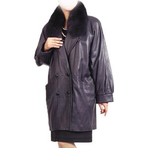 sankyo shokai（三京商会） 本革 レザーコート レディース ラム革 軽い