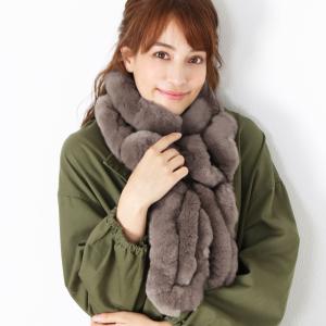 ファーマフラー レディース マフラー リアルファー