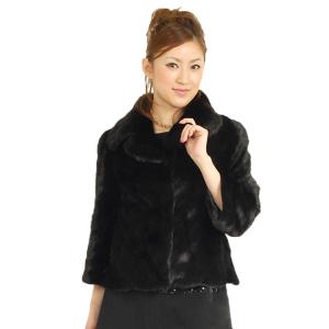 毛皮コート　ミンク　黒 楽天市場】毛皮 ミンクコート 黒の通販