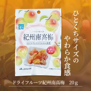 ドライフルーツ南高梅 20g 和歌山県産 紀州...の詳細画像3