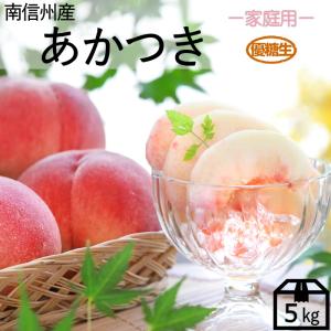 桃 あかつき【 家庭用 / 優糖生 】約 5kg 12〜18玉 Y104 （冷蔵）※７月下旬〜発送予定 季節の果物 果物 フルーツ もも モモ 高級