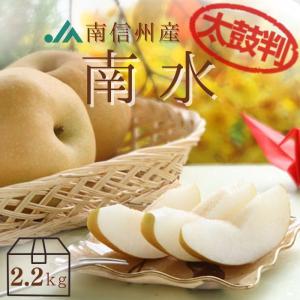 梨 南水 【太鼓判】約2.2kg(7玉) Y201 ※９月中旬〜発送予定 送料無料 なし ナシ フルーツ 高級フルーツ 挨拶 お礼 くだもの 果物