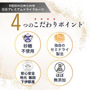 プレミアムドライフルーツ 『干し果実』南信州産...の詳細画像2