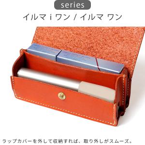 iQOS ポーチ 本革 栃木 レザー ILUM...の詳細画像3