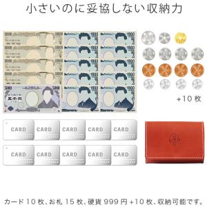 三つ折り財布 手のひら財布 -minit- レ...の詳細画像5