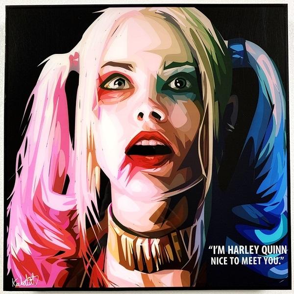 Harley Quinn (3) ハーレイクイン スーサイドスクワッド「ポップアートパネル Keet...