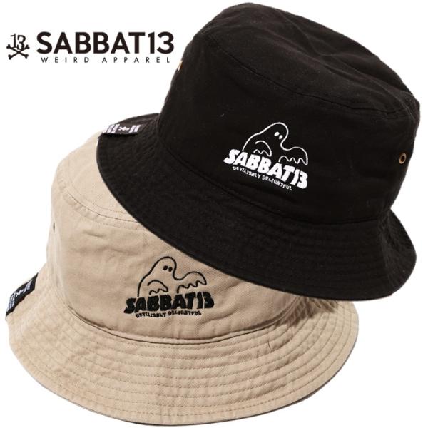 SABBAT13 サバトサーティーン サバト13「SPOOK LOGO BUCKET HAT」バケッ...