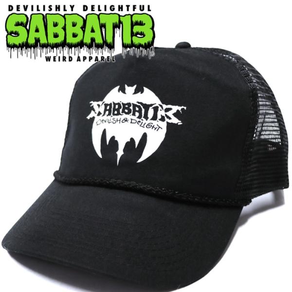SABBAT13 サバトサーティーン サバト13「VAMP BAT MESH CAP」メッシュキャッ...