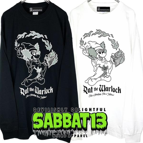 SABBAT13 サバトサーティーン サバト13「WARLOCK LS T」ロンＴ 長袖Ｔシャツ ネ...