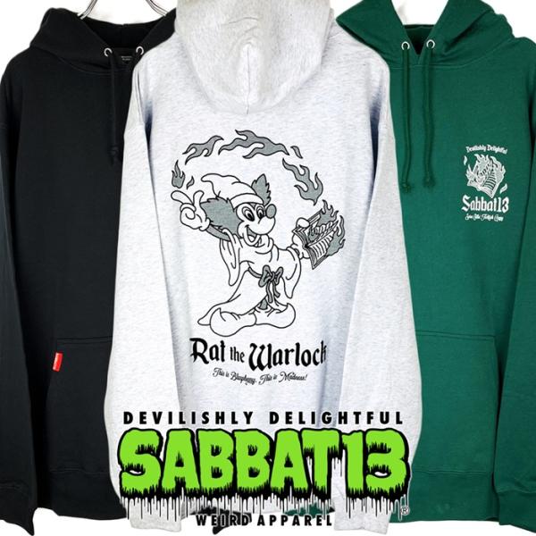 SABBAT13 サバトサーティーン サバト13「WARLOCK HOODIE」プルオーバーパーカー...
