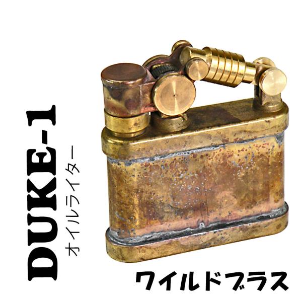 クリスマス　デューク1　DUKE 1 オイルライター ワイルドブラス　DUK1-WBS　ペンギンライ...