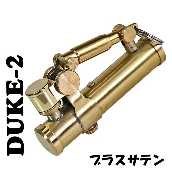 クリスマス　デューク2　DUKE 2 オイルライター ブラスサテン　DUK2-BRST　ペンギンライ...