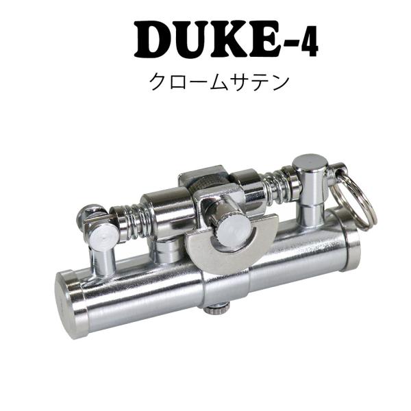 DUKE オイルライター デューク4 クロームサテン DUK4-CRS クローム おしゃれ 人気 カ...