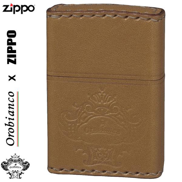 zippo ジッポーライター オロビアンコ　OROBIANCO　国産牛革巻き、手縫い お祝い  卒業...