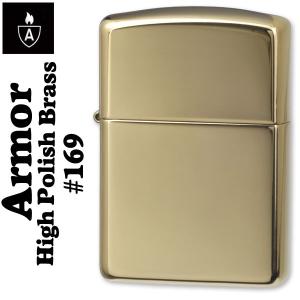 父の日：zippo アーマー ライター ジッポ 169真鍮無垢 ポリッシュ仕上げ ジッポーライター  ZIPPO lighter Armor SOLID BRASS（ネコポス対応）｜jackal