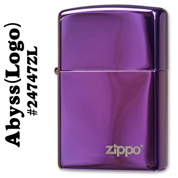 zippo(ジッポーライター)24747ABYSS（アビス）ZIPPOロゴ入り ＃24747ZL（ネ...