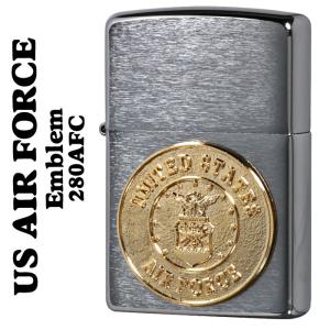 (メーカー無くなり次第終了予定) ZIPPO ジッポ ライター アメリカ空軍エンブレムジッポー AIR FORCE CREST EMBLEM zippo（ネコポス対応）｜jackal