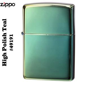 zippo(ジッポーライター)High Polish Teal ティール 49191 送料無料 （ネコポス対応）｜jackal