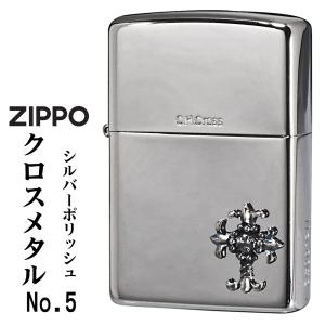 ZIPPO（ジッポー） ジッポーライター 限定 シルバークロスメタル