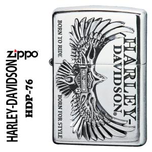 zippo (ジッポー)ハーレーダビッドソン　銀イブシ　銀イブシメタル貼り　2022モデル　HDP-76　メンズ   カッコイイ  ギフト   送料無料 （ネコポス対応）｜jackal