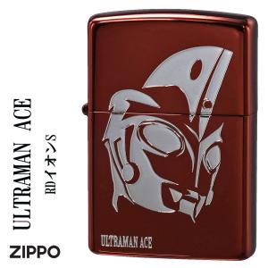 ZIPPO(ジッポーライター) ウルトラマンA 　RDイオンS エッチング　イオンコートレッド  かっこいい   ヒーロー　 プレゼント　送料無料（ネコポス対応）｜jackal