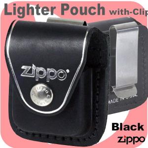 ZIPPO（ジッポー） ジッポー純正革ケース・サムノックループタイプ黒